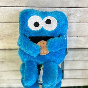Cookie monster squared plush